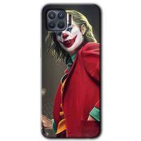 BeRa Aksesuar Oppo Reno 4 Lite Kılıf Baskılı Kapak - Reel Joker +Tam Kaplayan Mat Seramik