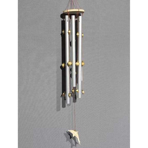 Boncuklu Metal Rüzgar Çanı 3dıarta-28