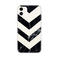 Mermer Üçgen Desenli iPhone 11 Telefon Kılıfı