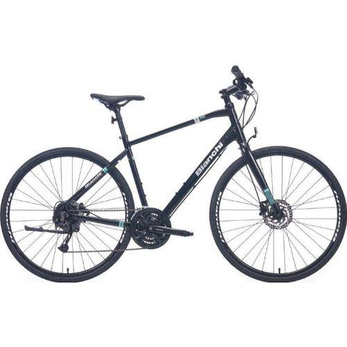Bianchi T0011 Hidrolik Fren 27 Vites Şehir Bisikleti Siyah-Celeste 46 cm