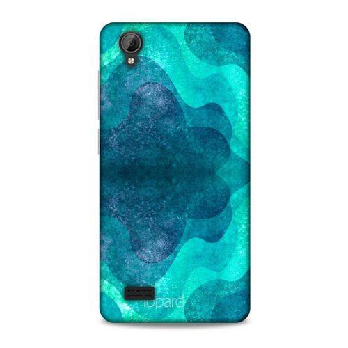 Vestel Venüs V5 Kılıf Pastel Renkler (6) Silikon Kılıf Mavi Yeşil