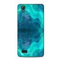 Vestel Venüs V5 Kılıf Pastel Renkler (6) Silikon Kılıf Mavi Yeşil