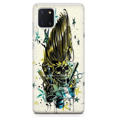 Samsung Galaxy Note 10 Lite Kılıf Barber Shop Arka Kapak Koruma Desenli Full Koruyucu