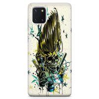 Samsung Galaxy Note 10 Lite Kılıf Barber Shop Arka Kapak Koruma Desenli Full Koruyucu