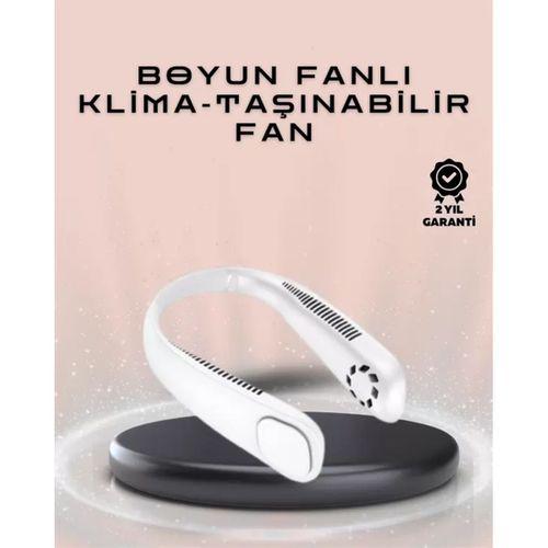 Giyilebilir Sessiz Fan | 224g Hafif, Bladeless Güvenli Tasarım, 5 Vitesli Soğutma, Usb Şarjlı Fan