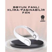 Giyilebilir Sessiz Fan | 224g Hafif, Bladeless Güvenli Tasarım, 5 Vitesli Soğutma, Usb Şarjlı Fan
