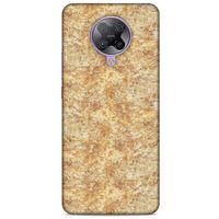 Mermer Desenli (34) Tema Slim Armor Kılıf Buğday Xiaomi Poco F2 Pro Kılıf