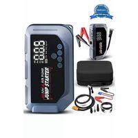 Vtn-605 Şarjlı 12.000 Mah Taşınabilir Çantalı Araç Akü Şarj Takviyeli Işıklı Hava Kompresörü