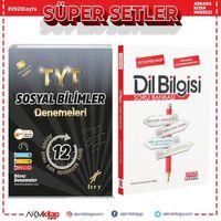 Birey Yayınları TYT Sosyal Bilimler Deneme ve AKM Dil Bilgisi Soru Bankası Seti 2 Kitap