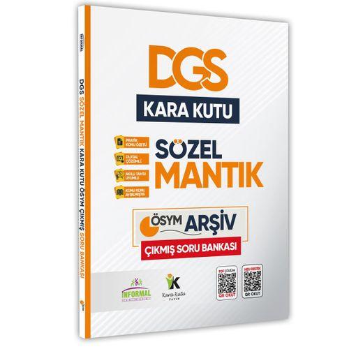 DGS Sözel Mantığın Kara Kutusu Konu Özetli Dijital Çözümlü Soru Bankası