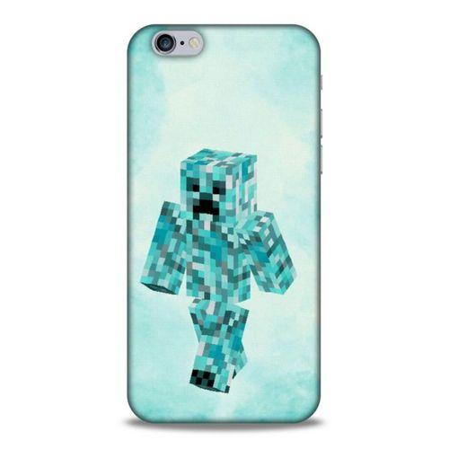 Lopard Apple Iphone 6 Uyumlu Kılıf PiXel (47) Crystal Flex Kılıf Diamond Creeper