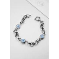 Nazar Boncuk Bileklik - Gümüş