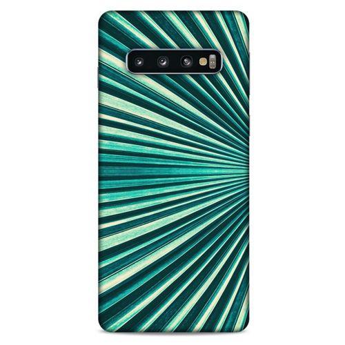 Lopard Samsung Galaxy S10 Uyumlu Kılıf Bahar (2) Kabı Açık Yeşil