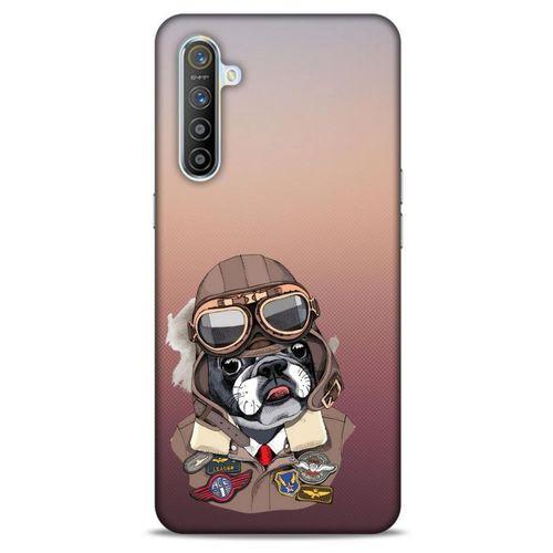 Animax Pilot Bulldog Oppo Realme XT Kılıf Desenli Silikon