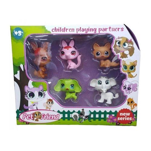 5 Lİ SEVİMLİ KUTULU HAYVANLAR