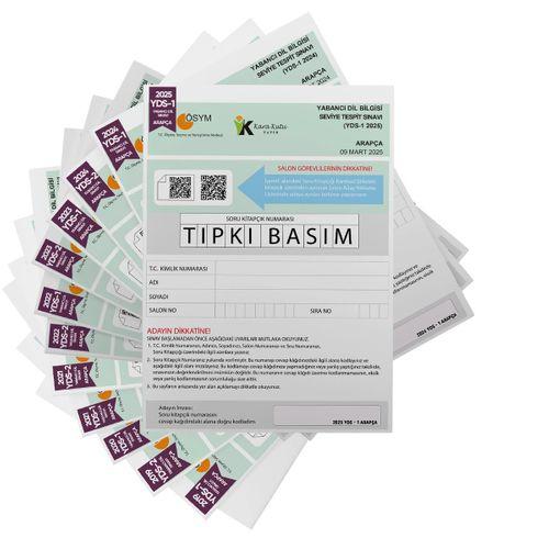 2026 YDS Arapça ÖSYM Tıpkı Basım Çıkmış Soru Deneme Paketi 12li Fasikül SETİ