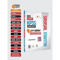 2026 KPSS Önlisans/Ortaöğretim SAYISAL MANTIK Kara Kutu ÖSYM Çıkmış Soru Bankası Dijital Çözümlü