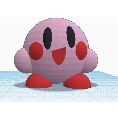 KIRBY 3D Baskı (Bu ürün Sadece Plastik parçadır - Almadan Önce Soru Sorabilirsiniz)