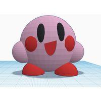 KIRBY 3D Baskı (Bu ürün Sadece Plastik parçadır - Almadan Önce Soru Sorabilirsiniz)