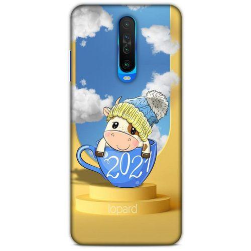 Xiaomi Redmi K30 Kılıf FunnyMaX (3) Kapak Sarı Kupa Köpek