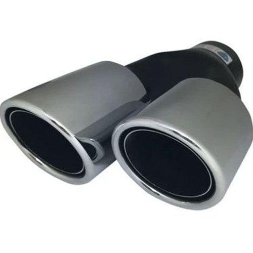 Egzoz Ucu 85'Lik Çiftli Sağ Kromajlı / Eguc437-A