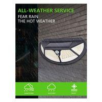 Fonksiyonel Sensörlü 102 Ledli Solar Bahçe Lambası