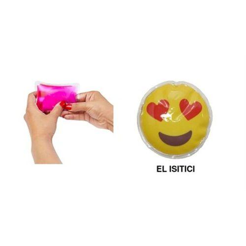 Kalp Emoji Cep Sobası El Isıtıcı,Sıcak Su Torbası Pvc  9Cm
