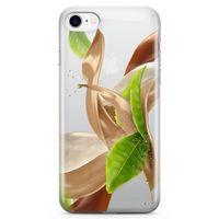 Apple iPhone 7 Kılıf Süt Çay Nane Arka Kapak Koruma Desenli Full Koruyucu