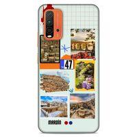 Lopard Xiaomi Redmi Note 9 4g Uyumlu Kılıf Şehirli ※ (47) Mardin Crystal Flex Kılıf