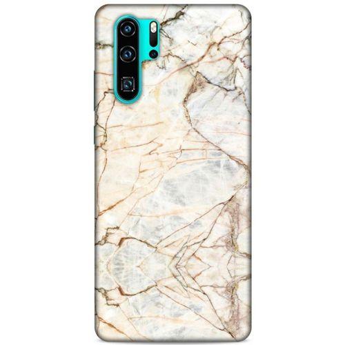 Mermer Beyaz Huawei P30 Pro Kılıf