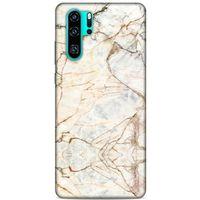 Mermer Beyaz Huawei P30 Pro Kılıf
