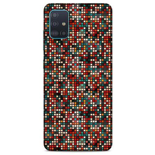 Geometrix 81 Samsung Galaxy A51 Kılıf Silikon Kapak