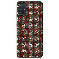 Geometrix 81 Samsung Galaxy A51 Kılıf Silikon Kapak