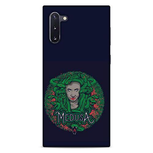 Lopard Samsung Galaxy Note 10 Uyumlu Kılıf Tattoo's (3) Kapak Medusa Dövmesi