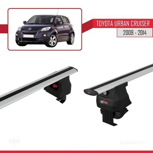 Toyota Urban Cruiser 2008-2014 Arası ile uyumlu ACE-4 Ara Atkı Tavan Barı GRİ