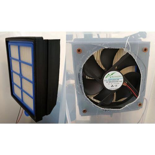 3D Yazıcı Kasa için HEPA Filtre (Bu ürün Sadece Plastik parçadır - Almadan Önce Soru Sorabilirsiniz)