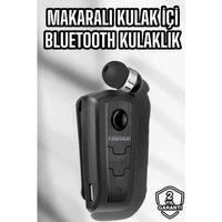 Makaralı Bluetooth Kulaklık Kulak İçi Android İos Uyumlu Titreşimli