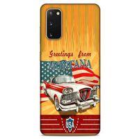 Retro (13) Desen Silikon Kap Renkli Samsung Galaxy S20 Kılıf