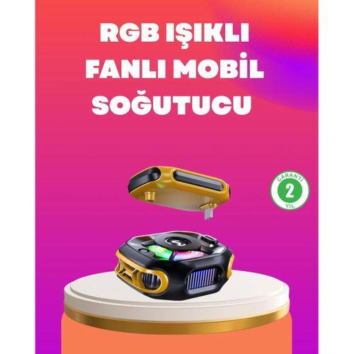 Type-c Girişli Aı Modlu Yüksek Performanslı Telefon Soğutucu