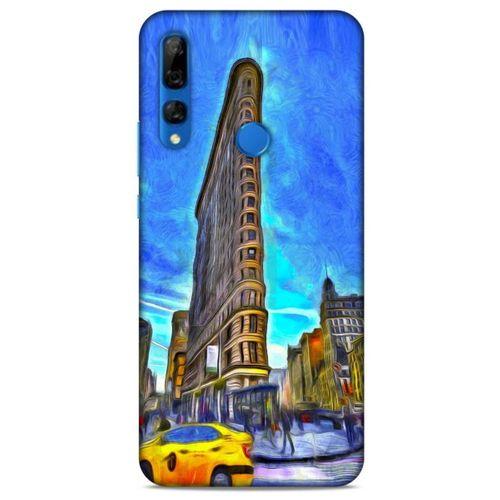 Huawei Y9 Prime 2019 Kılıf Dünya Mimarisi (7) Telefon Kılıfı Flat Iron New York