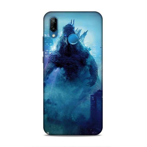Huawei P20 Lite Uyumlu Kılıf BMovie (22) Tam Koruma Kılıfı Godzilla
