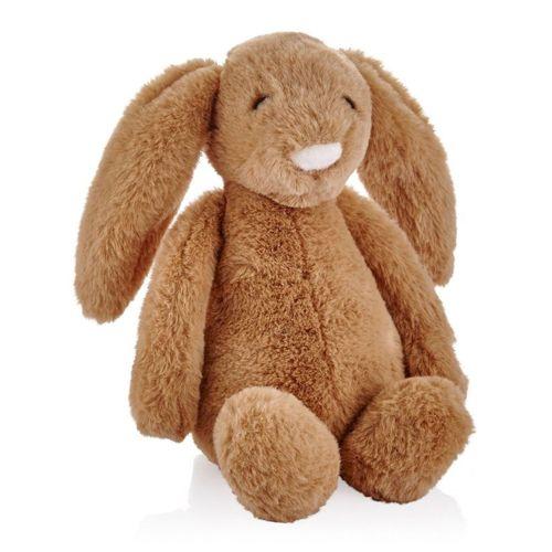 BabyJem Uyku Arkadaşım Oturabilen Tavşan 30 Cm 730 Açık Kahve