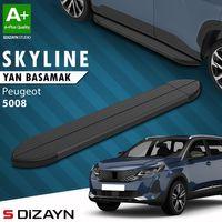 S-Dizayn Peugeot 5008 2 Skyline Siyah Yan Basamak 203 Cm 2017-2023 A+ Kalite