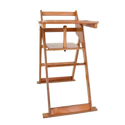 Reyo Home Ahşap Katlanabilir Mama Sandalyesi