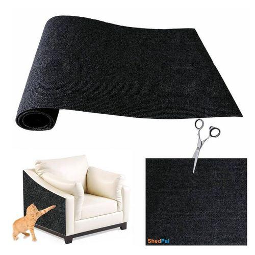 Shed Pal Yapışkanlı Kedi Tırmalama Halısı 100x30Cm Siyah
