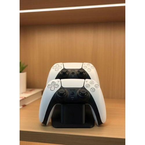 Dekoratif Siyah İkili Gamepad Standı 7x18 Cm
