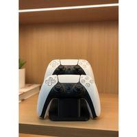 Dekoratif Siyah İkili Gamepad Standı 7x18 Cm