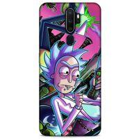 Oppo A5 2020 Uyumlu Kılıf Rick And Morty (20) Koruyucu Kılıf MC Haps