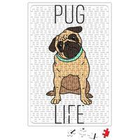 Pug Life Köpek 02 Puzzle 240 Parça Yapboz