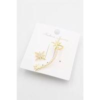 Taşlı Kıkırdak Küpe - Altın